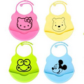 100% Food Grade Silicone Baby Bib With a Pocket